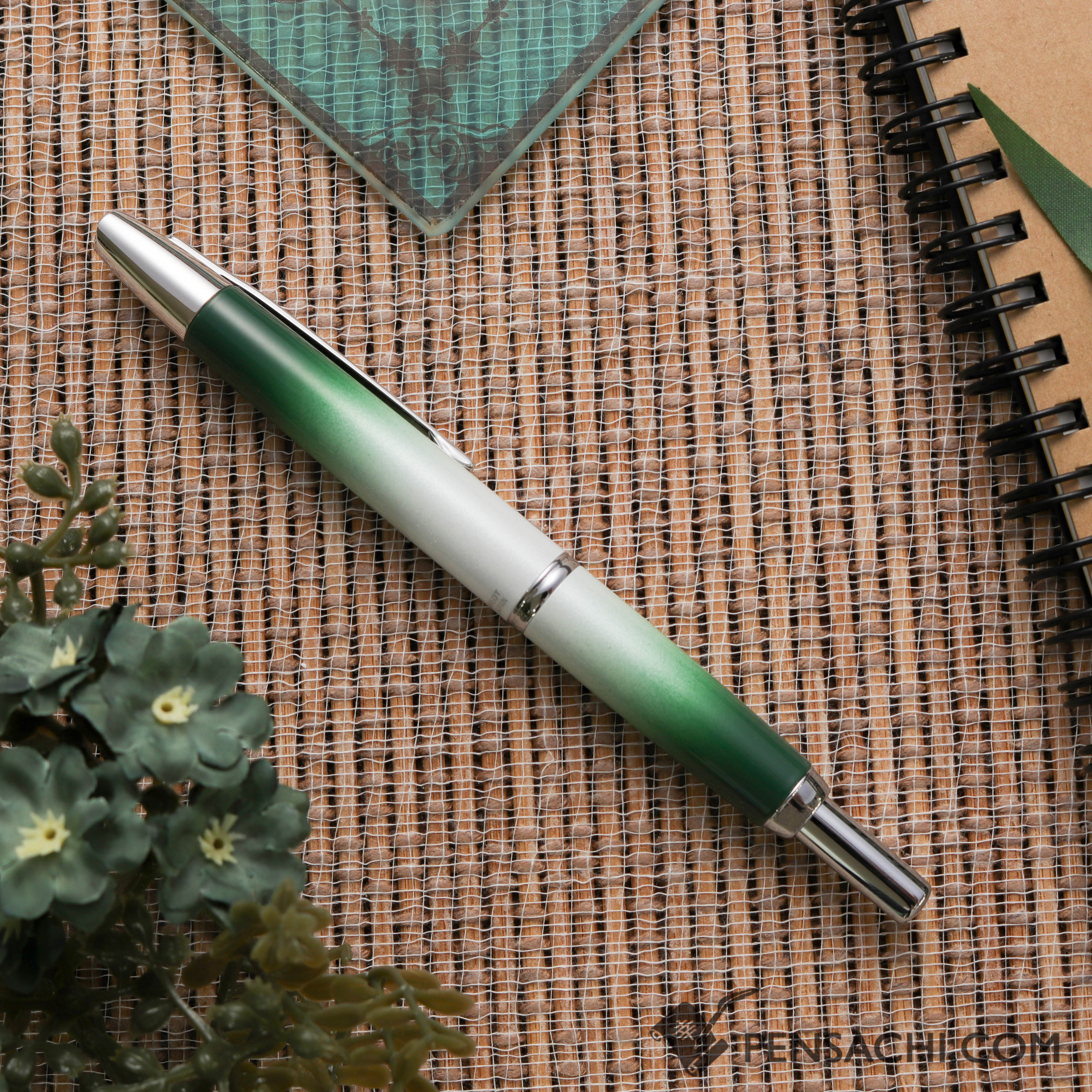 PILOT Limited Edition Vanishing Point Capless Fountain Pen - Moss