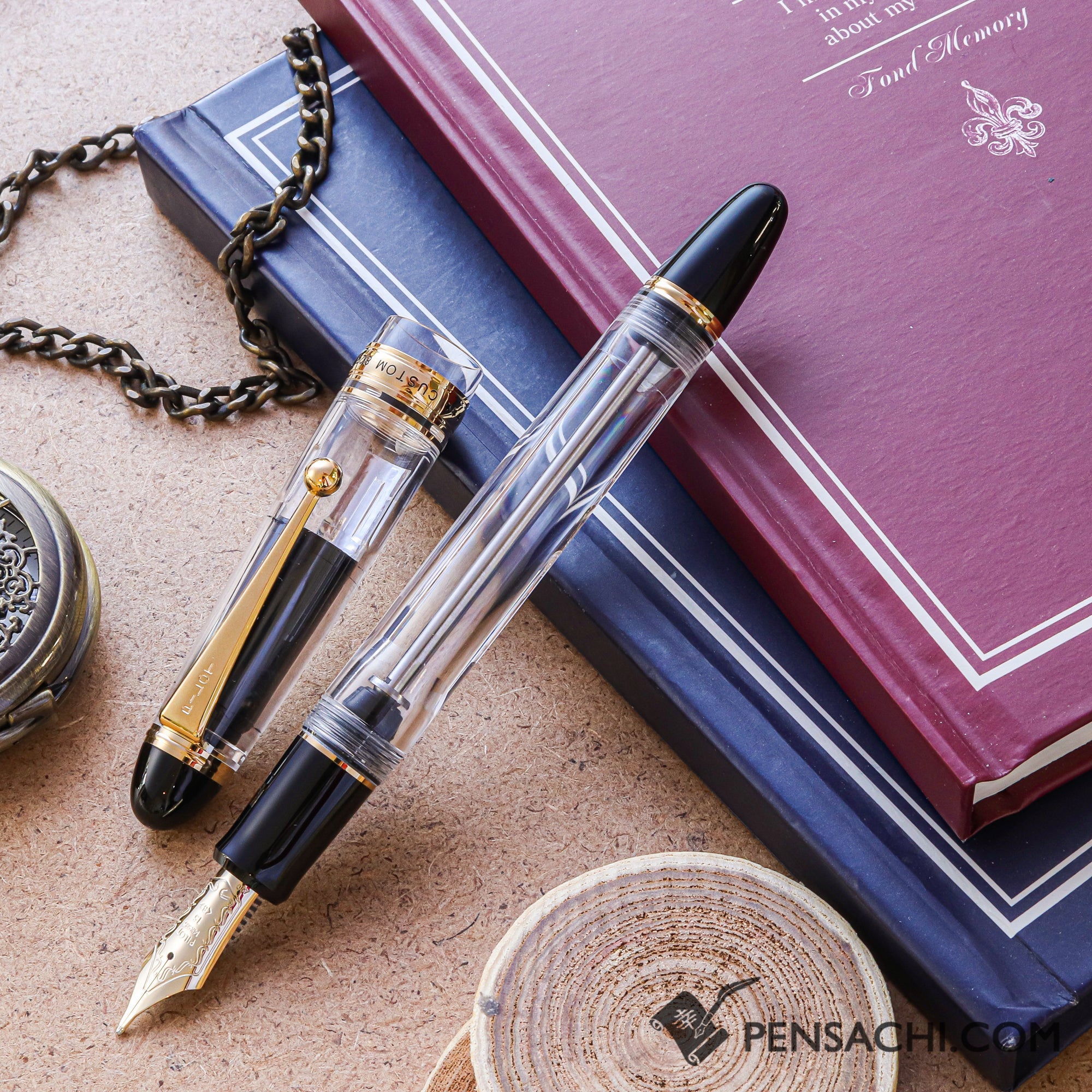 PILOT Custom 823 Fountain Pen - Transparent | PenSachi - Japan