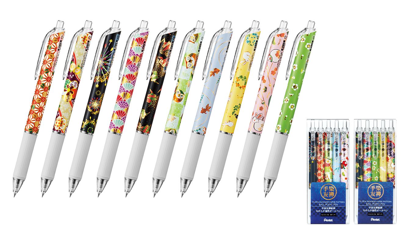 和雑貨メーカーとコラボ！日本伝統「友禅柄」のボールペンを新発売