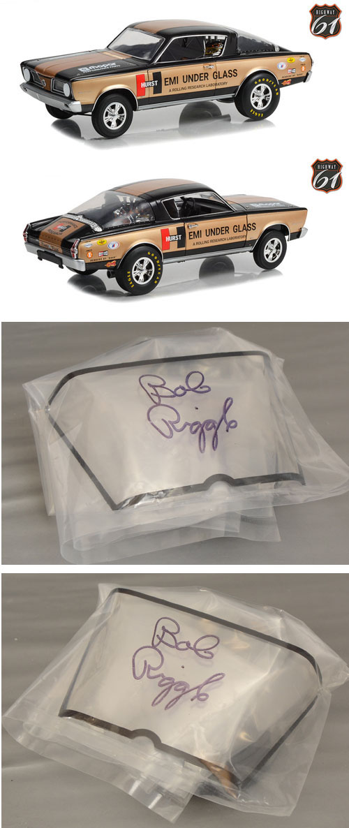 1966 Hurst Hemi Under Glass Barracuda / Drag Car Details - Diecast