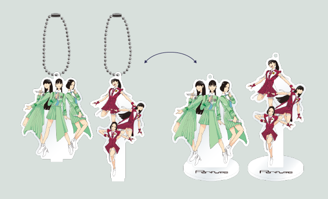 ネビュラロマンスVIP席グッズセット + メンバーIDカード 2組 Perfume