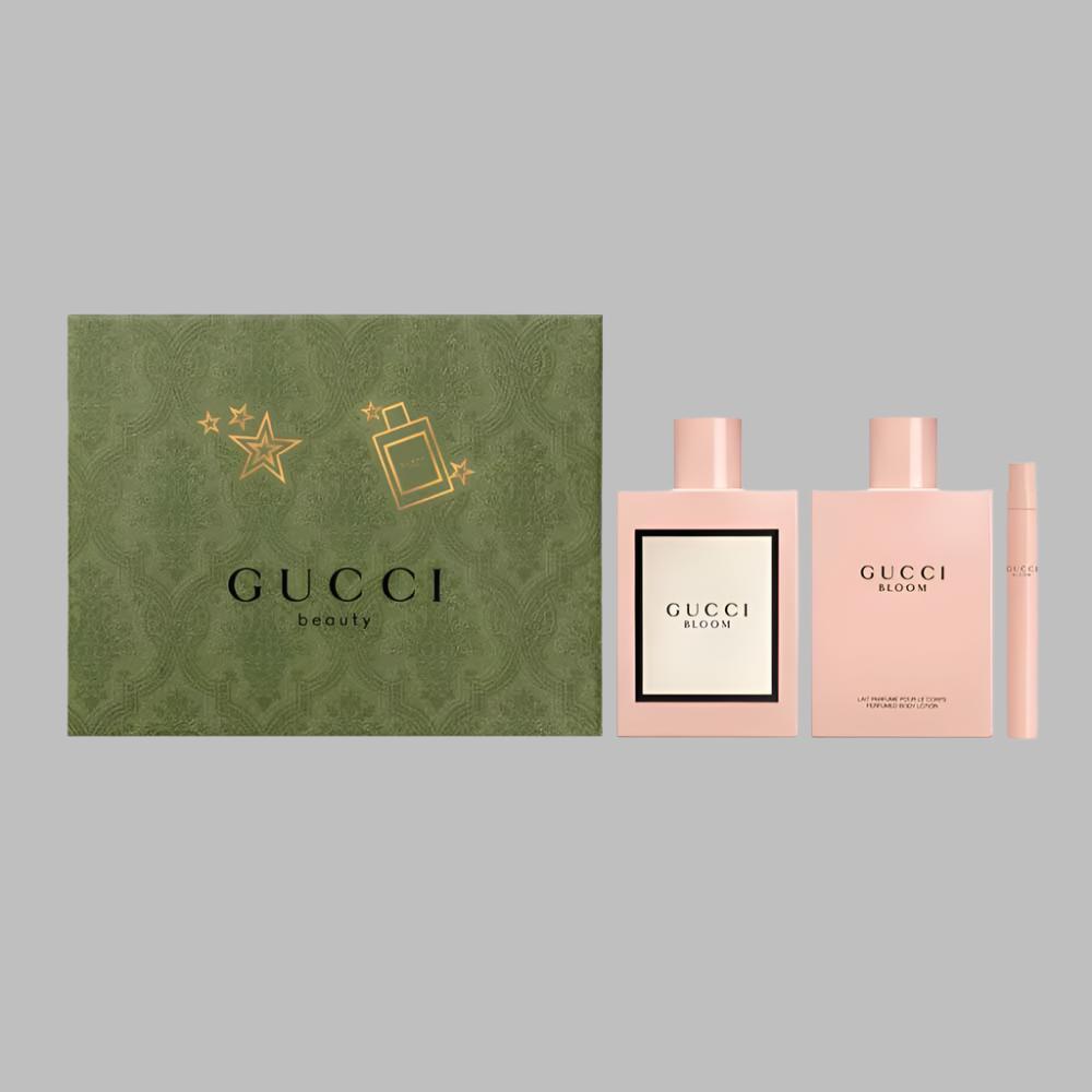 Gucci Bloom| Women's Set EDP 100ML+ EDP 10ML + BL 100ML – Perfume