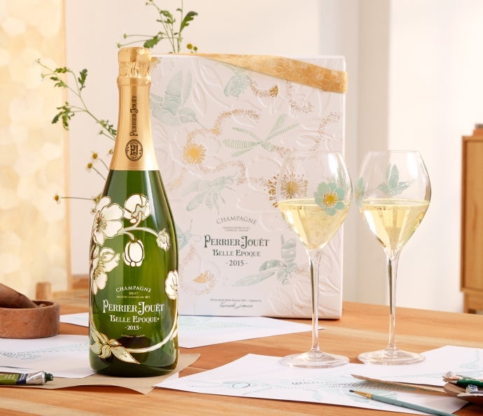 新ヴィンテージペリエ ジュエ ベル エポック 2015 - グラス2脚セット