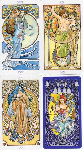 絶版プレミア】アール・ヌーヴォータロット ニュー）アールヌーヴォー