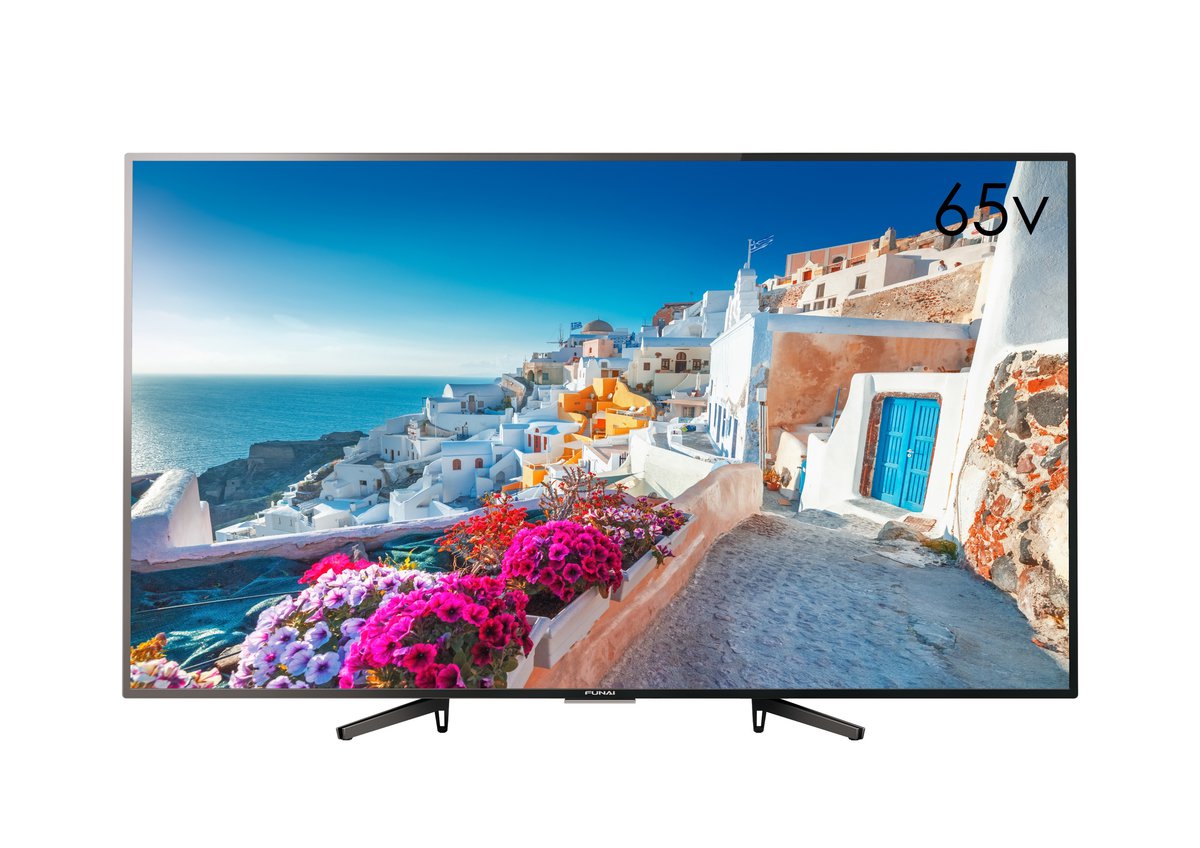 □FUNAI 49型 液晶テレビ FL-49UA6000 スタンド脚部 ネジ付き 4KFUNAI 49型