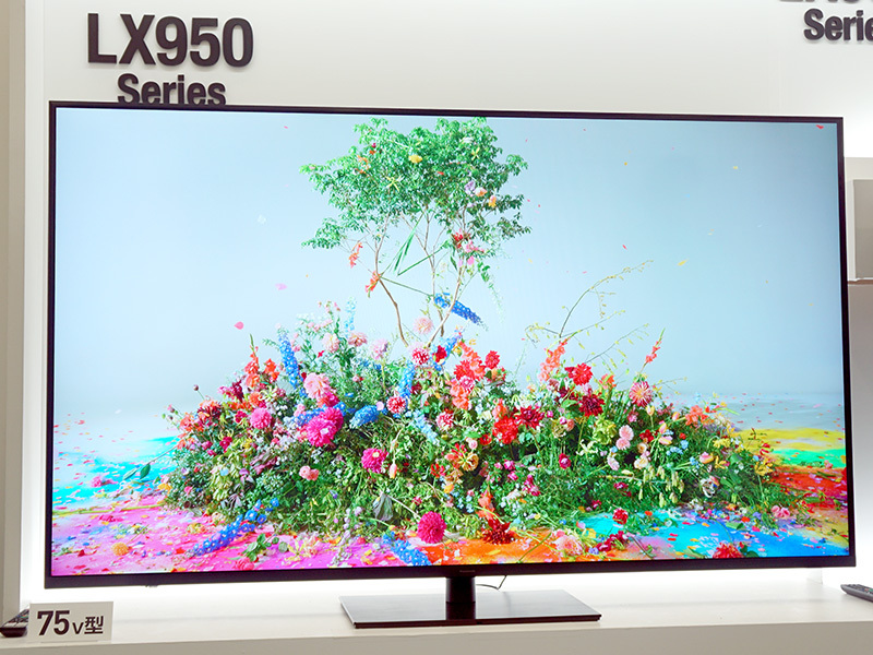 パナソニック、新4K液晶テレビ「ビエラ LX950」。AI画質音質調整さらに