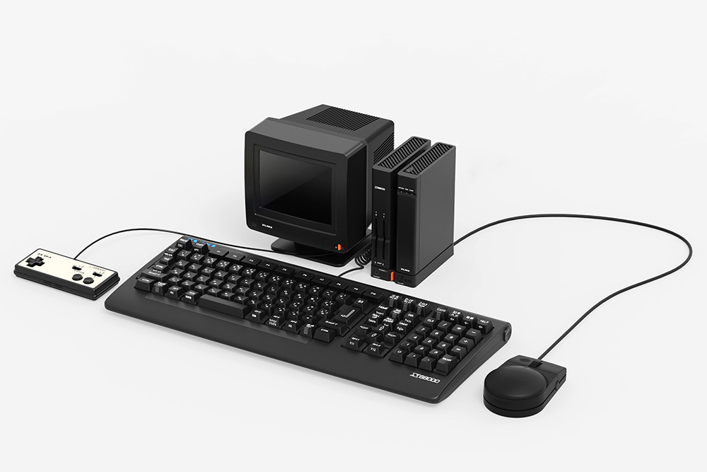 歴史的PCをミニチュア復刻。「X68000 Z PRODUCT EDITION BLACK MODEL