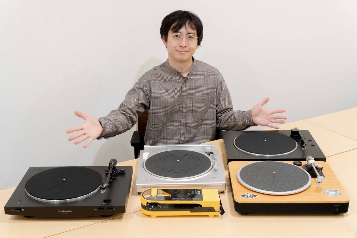 SCANDALレコードプレーヤー