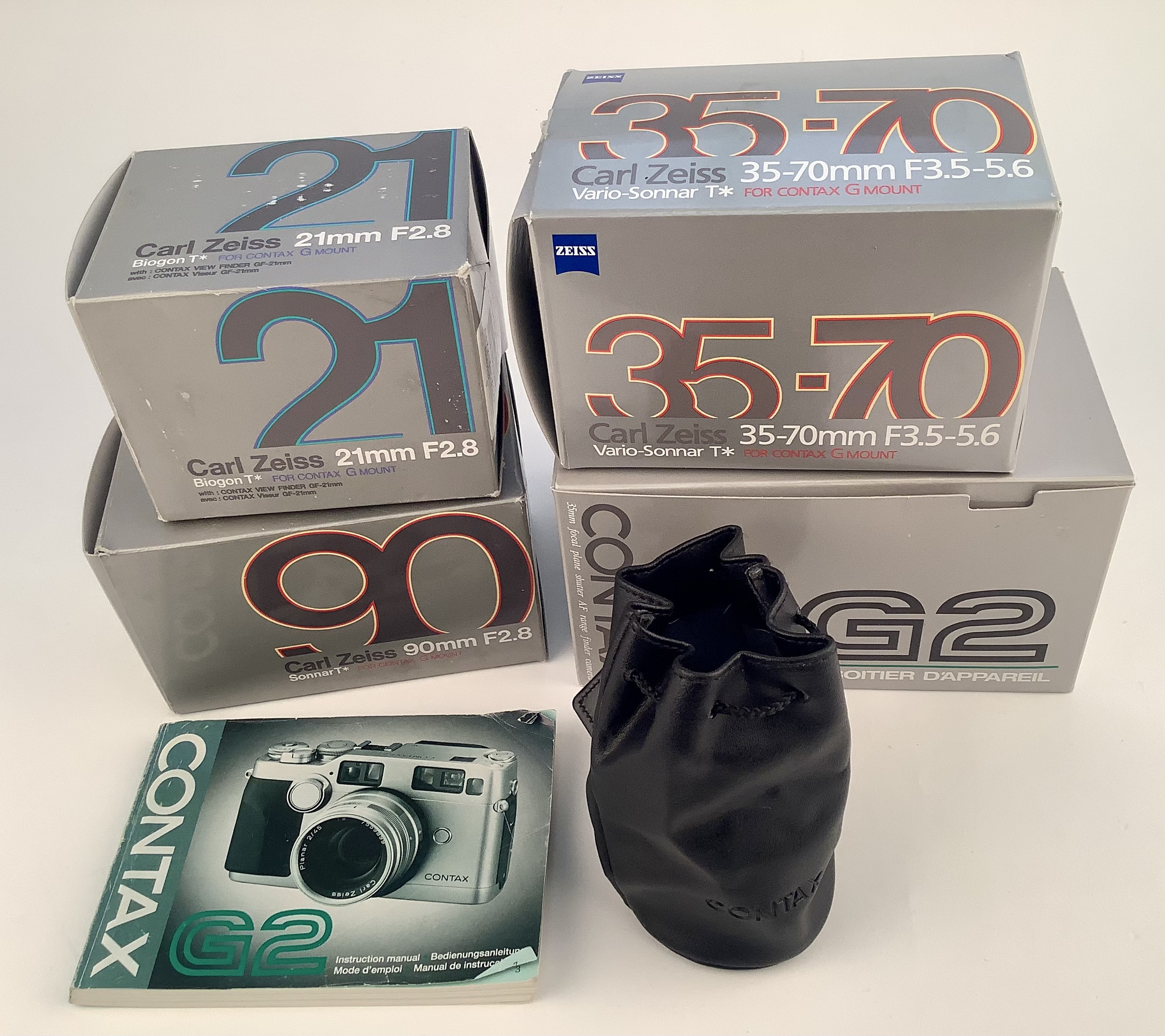 Sold - FS Beautiful Contax G2 body and 3 lens kit | Photrio.com