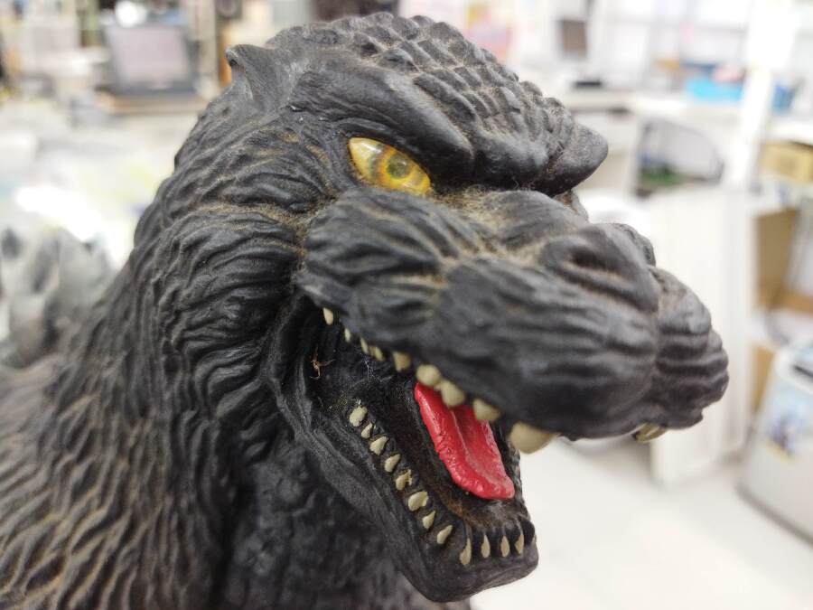 超巨大 ゴジラ ソフビ 超大級 愛蔵版 バンダイ 超巨大！ゴジラソフビ