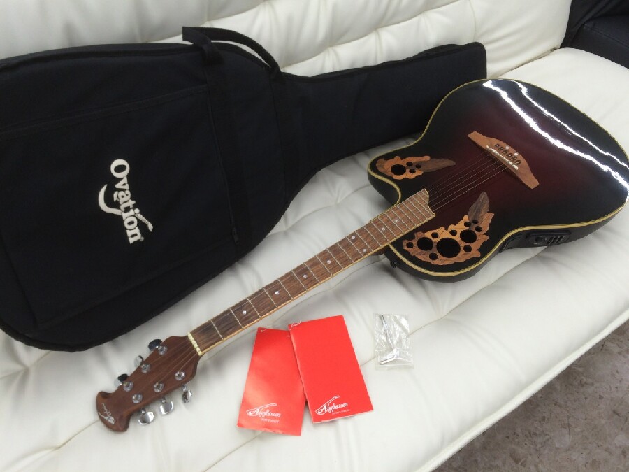 オベーションギター エレアコ celebrity 純正ソフトケース付 ○純正