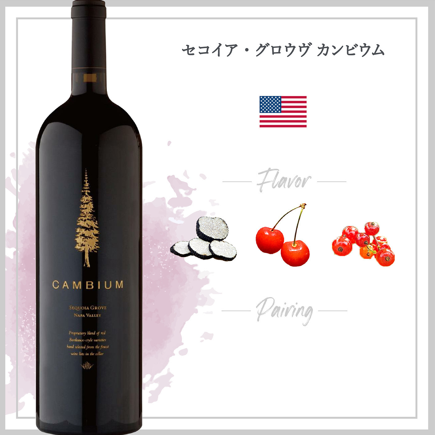 セコイア・グロウヴ カンビウム (2016) | ピーロート・ジャパン