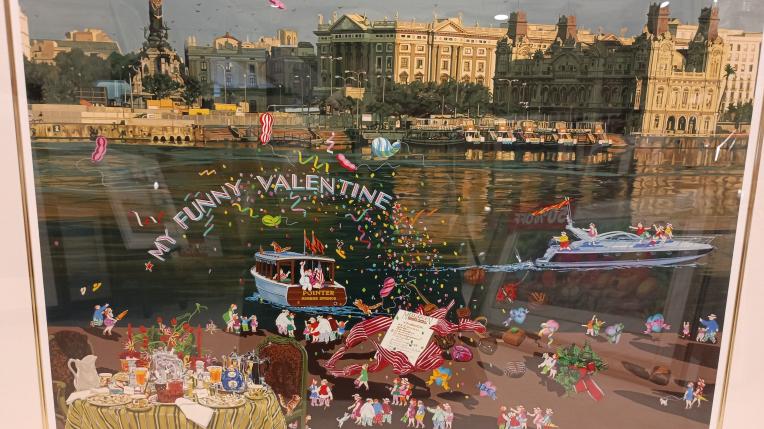 東北マイ ハート「恋人たちのフェスティバル」シルクスクリーン版画