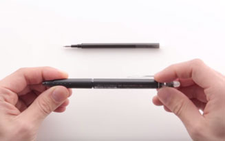 フリクションボールノック芯の替え方 | パイロット製品の使い方 | PILOT