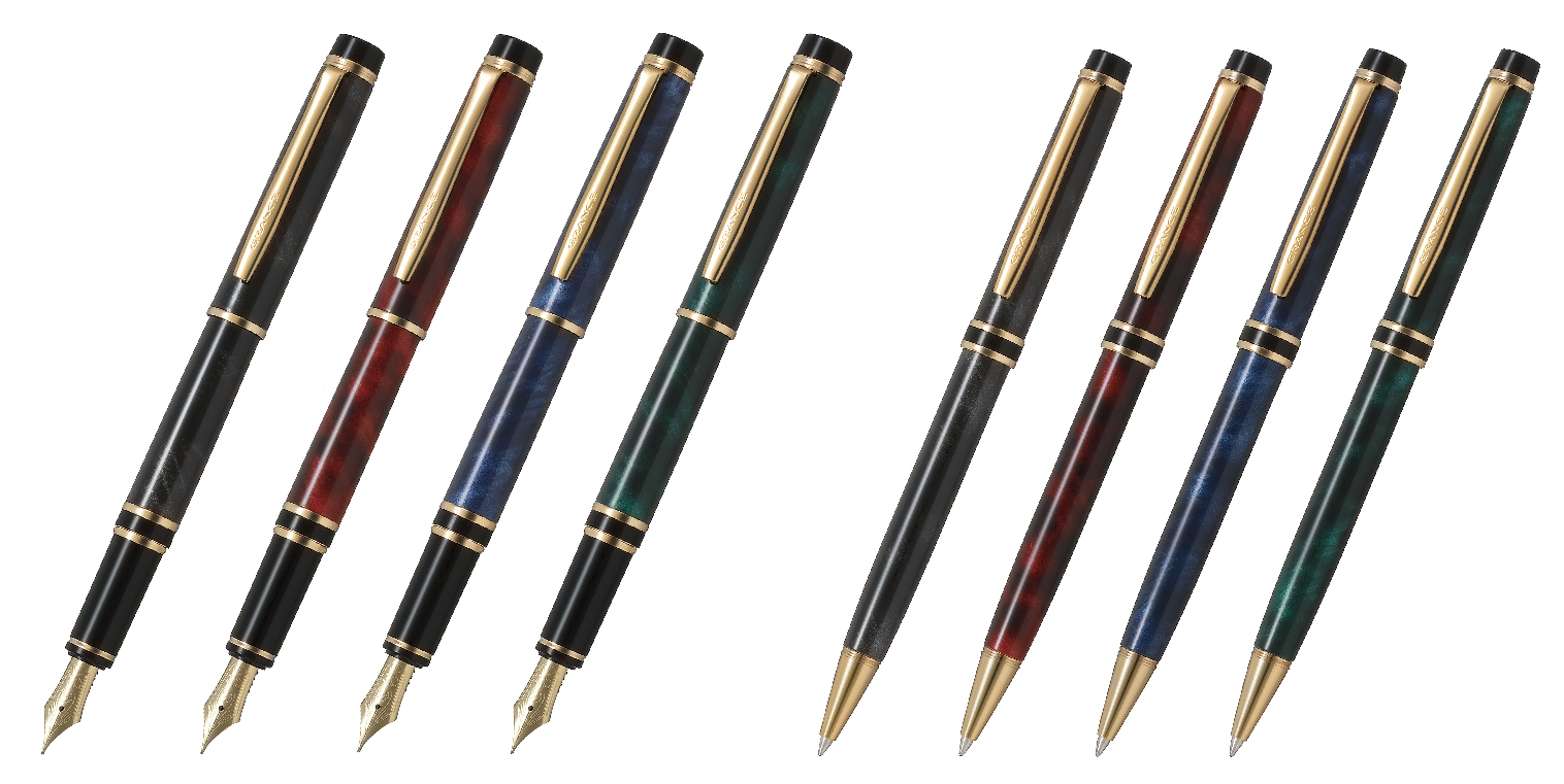 万年筆・油性ボールペン『カスタム会限定 グランセ マーブル』発売