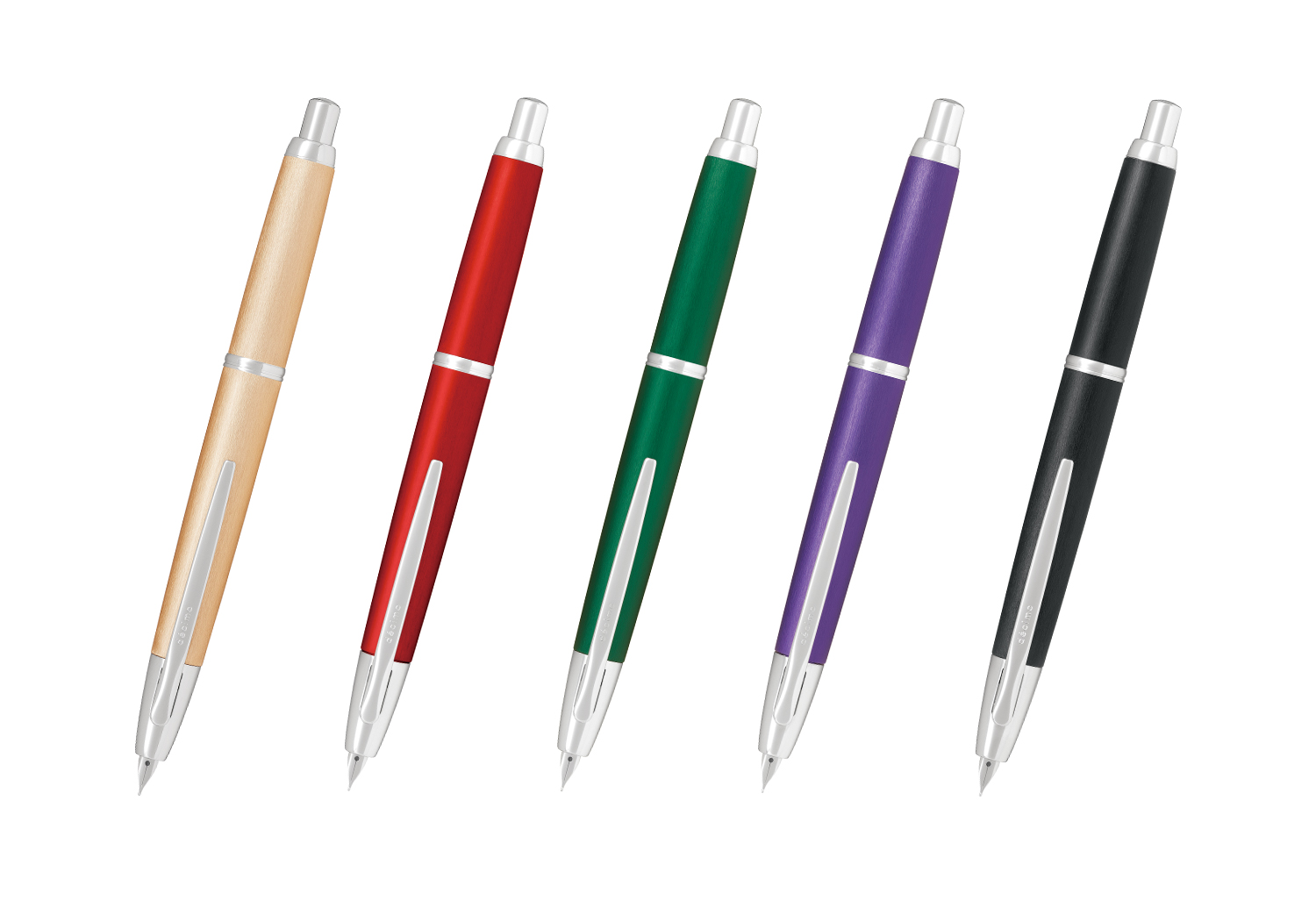 キャップレス 万年筆 コーラルレッド 2022年限定カラー F