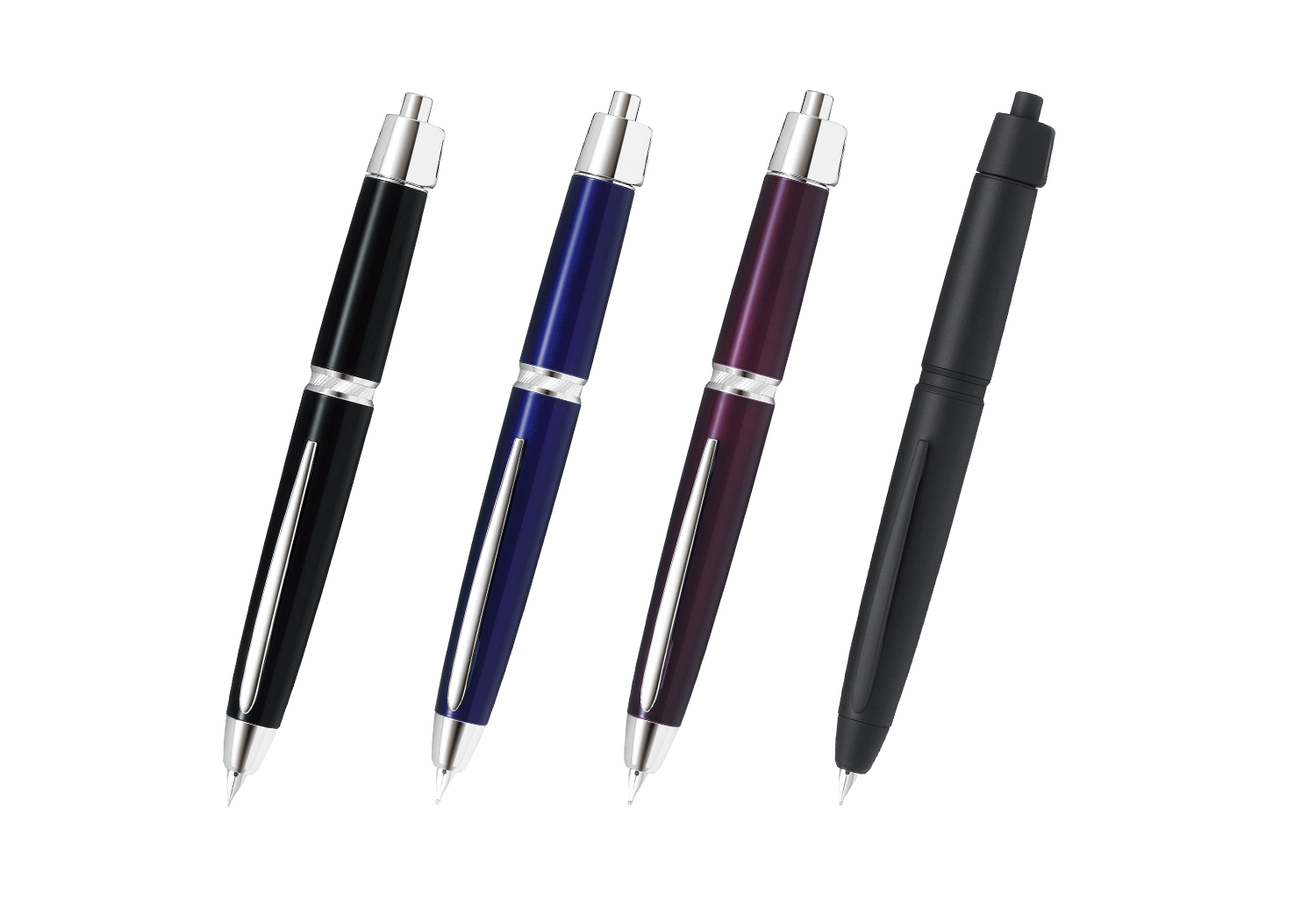 限定品] パイロット万年筆 キャップレス リンクブラック F(細字) なに