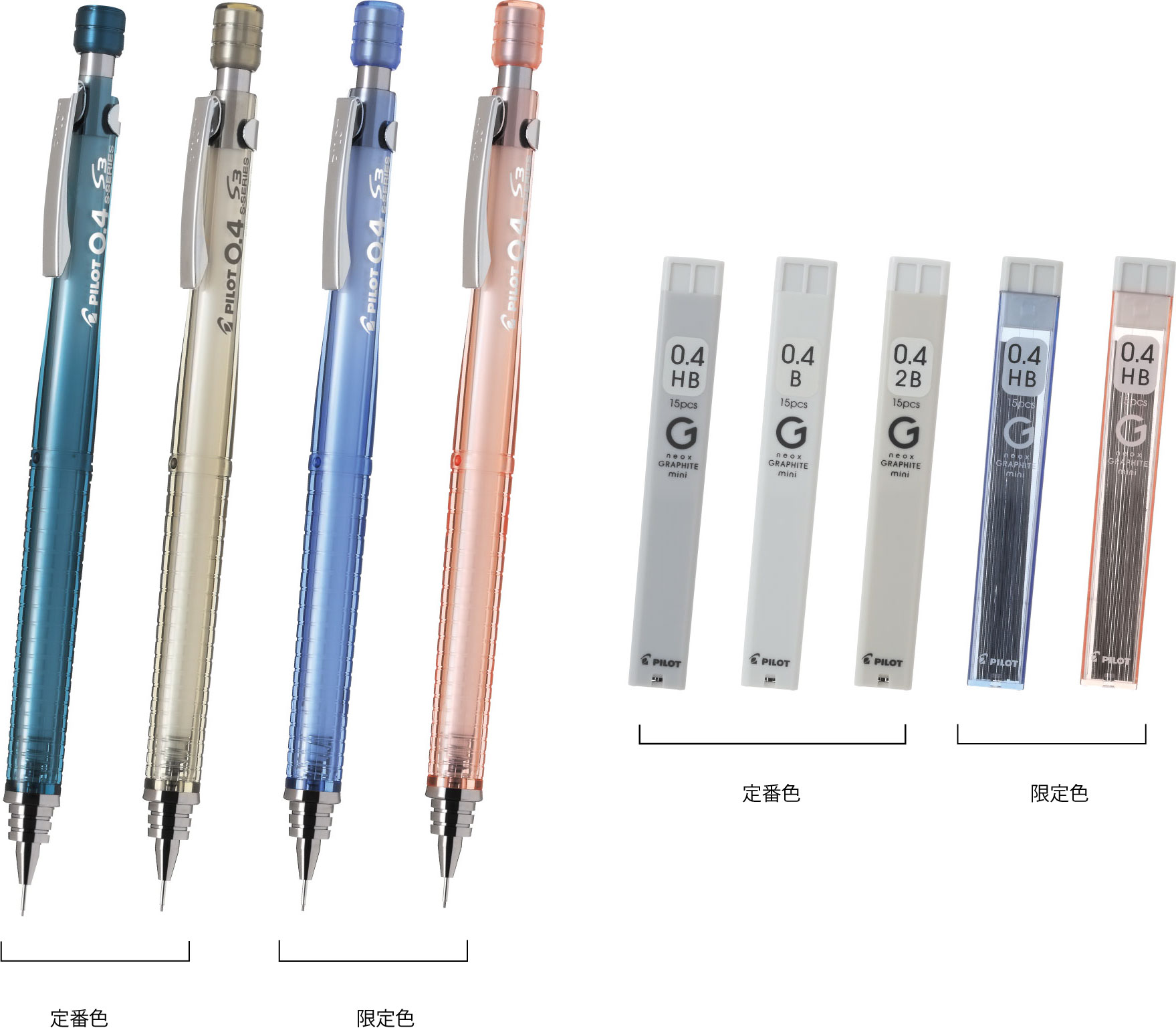 シャープ替芯『ネオックス・グラファイト ミニ』、シャープペンシル