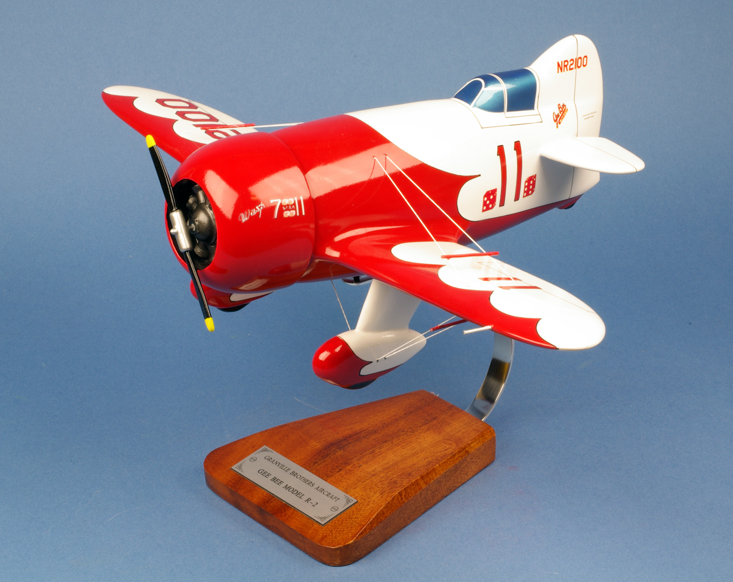 Gee Bee R1 Super Sportster - Pilot's station airfield