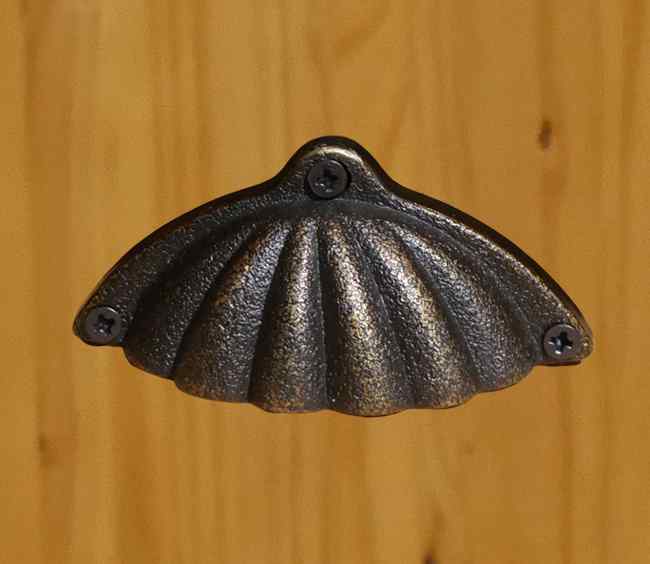 貝殻モチーフ取手｜シェル取手