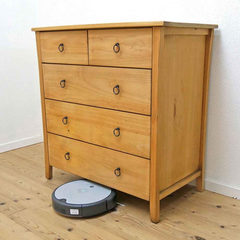 化学塗料を使わないタンス｜フレンチ家具収納たんす