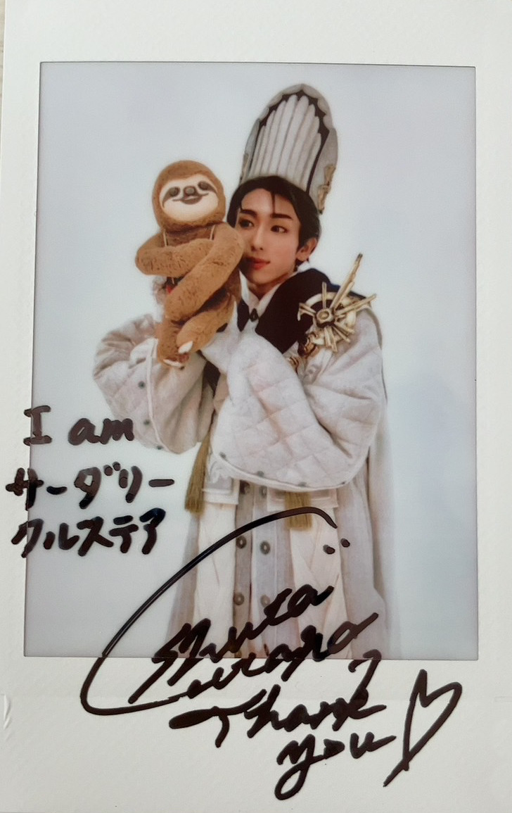 MONSTA X 直筆サイン入りチェキ TICKET&PRESENT 渡辺碧斗・葉山侑樹