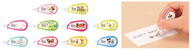 デコレーションテープ「ワイドデコラッシュ」 ＜数量限定＞ディズニー