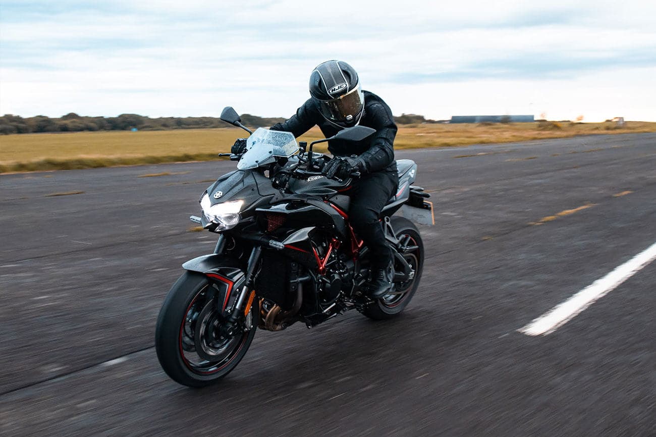 Kawasaki ZH2 Acceleration test - Knox