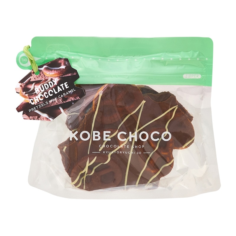 KOBE CHOCO BUDDY CHOCOLATE バディチョコレート プレッツェルミルク