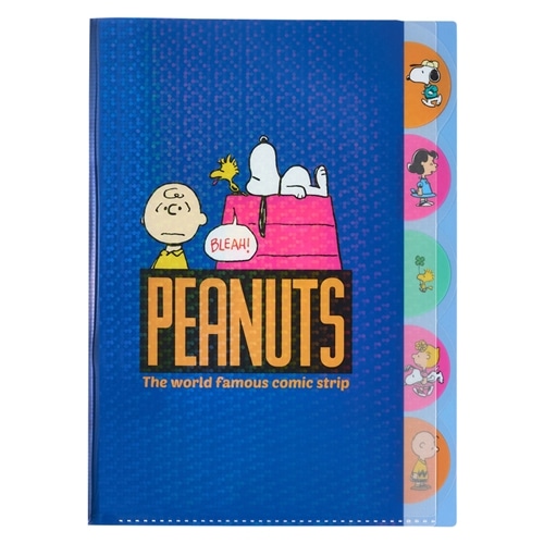 d*9様 スヌーピー PEANUTS A8クリアファイル 3枚セット ライナス2 d*9