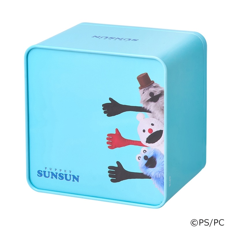 レトロテレビ缶 (パペットスンスン)(お菓子詰め合わせ): 通常| プラザ