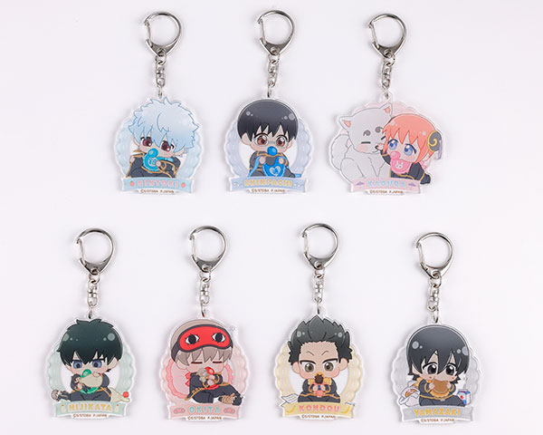 T】 銀魂 大銀魂展 J-WORLD アクリルキーホルダー 2個 土方 銀時 銀魂