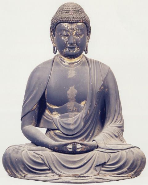 木造阿弥陀如来坐像・銅造地蔵菩薩半跏像 附 台座、光背 | 石川県