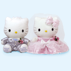 ウェイトドールキティ。ハローキティウェイトドールは可愛い