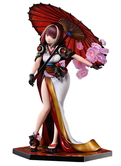 PRISMA WING 藤ちょこ氏オリジナルイラスト 緋傘と牡丹 ボーナス版 1/7