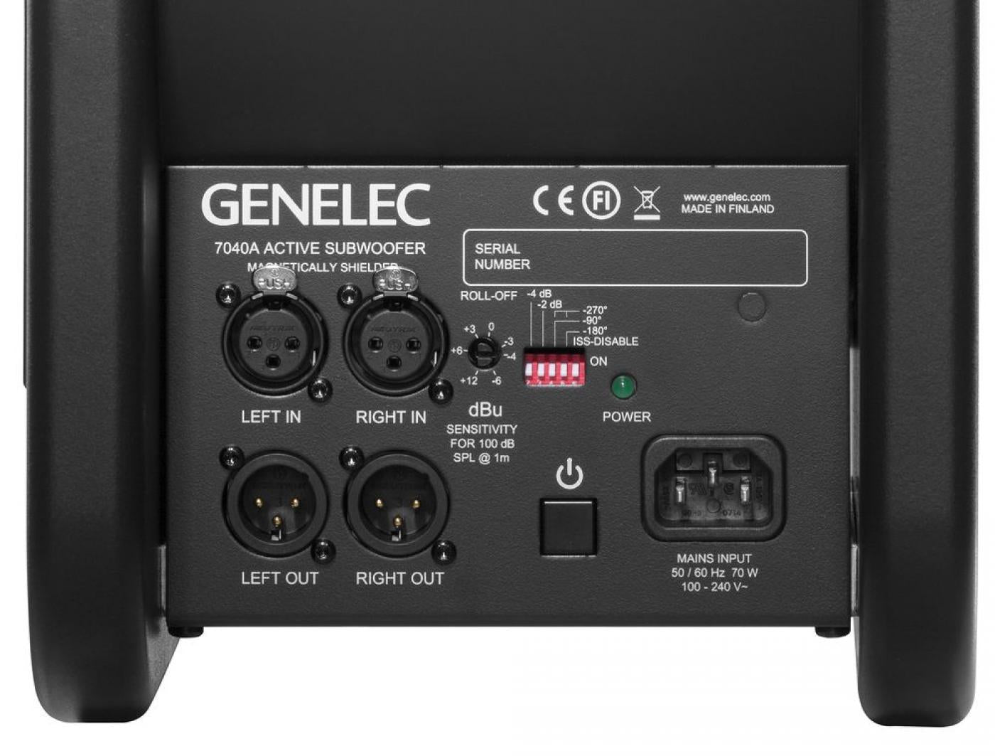 Genelec 7040A PM Compact Subwoofer - Monitor Systems