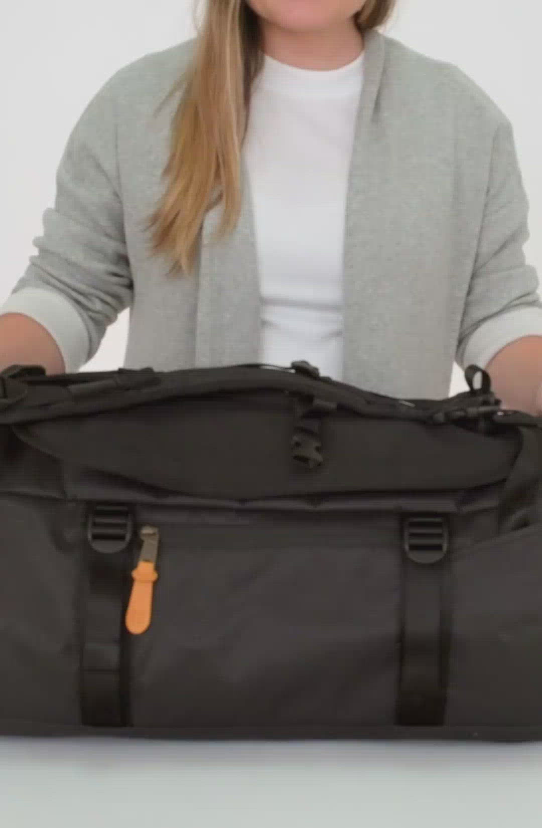 XO Alden Weekender [Sustainable Travel Duffle Backpack] // POTN