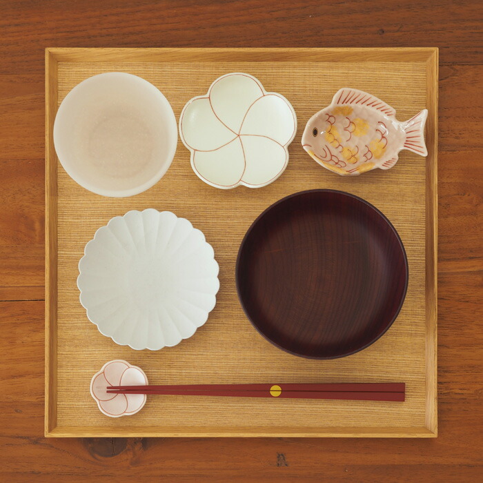 松屋漆器店 白木 尺正角盆 | 食器と料理道具の専門店「プロキッチン」