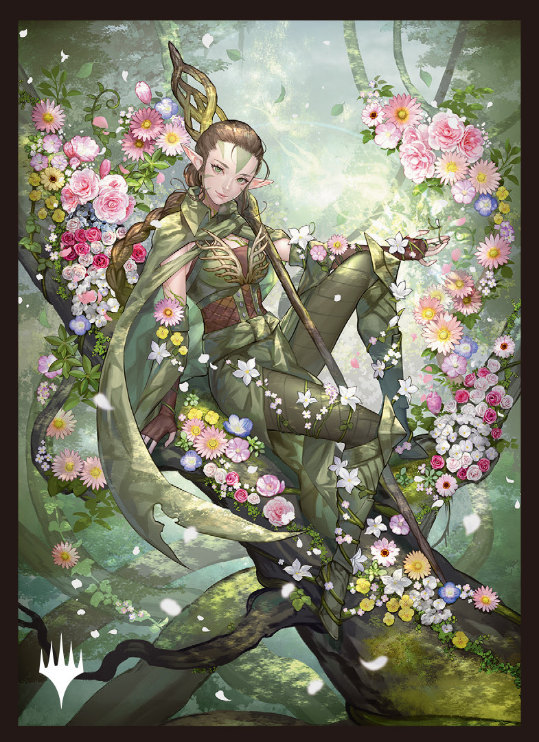 MTG 復活した精霊信者、ニッサ プロモ foil PRM)復活した精霊信者