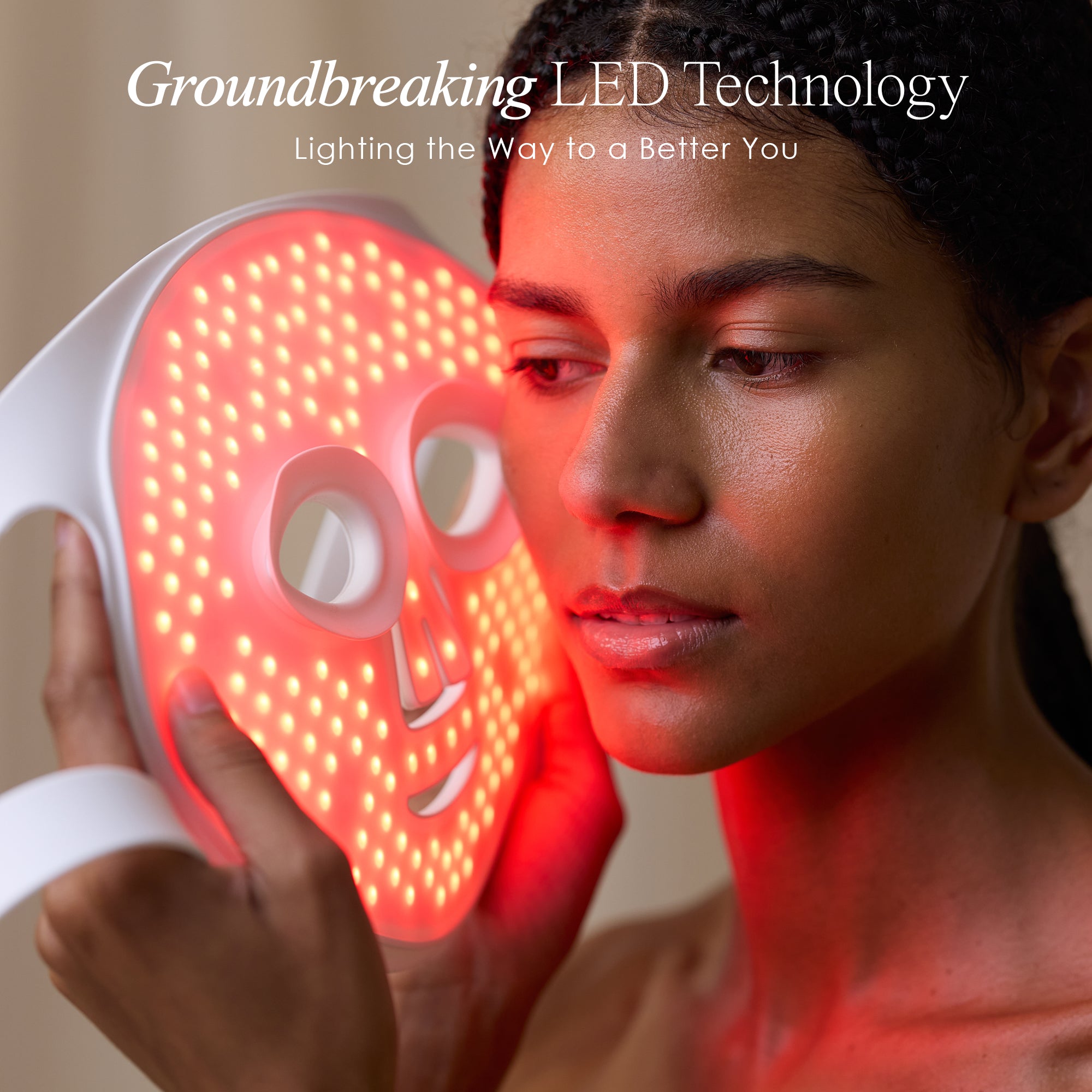 LumaLux Face | Pro LED Red Light Therapy Mask | Project E Beauty