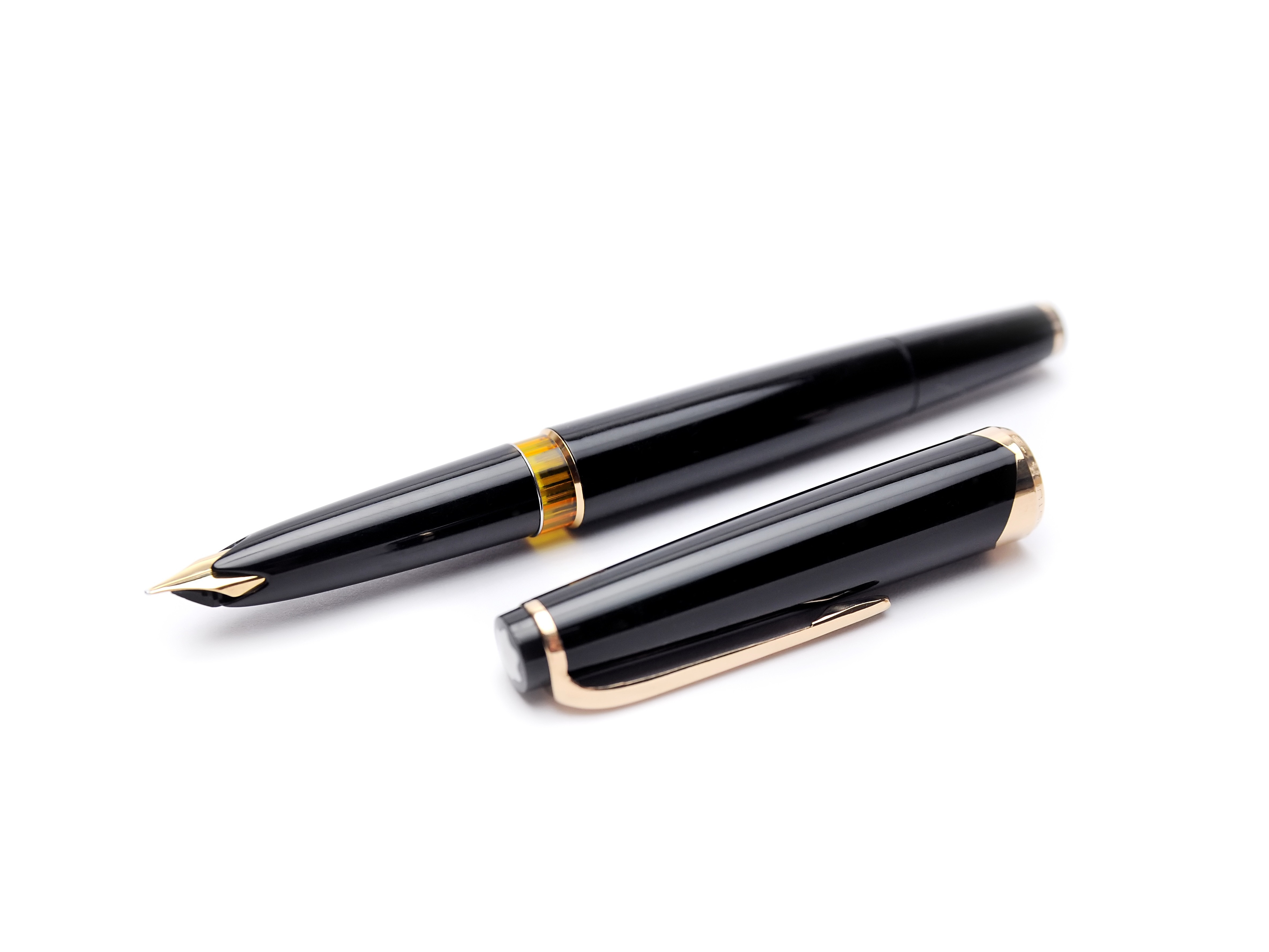 Stunning 1960s MONTBLANC 12 Masterpiece Meisterstuck Black Resin