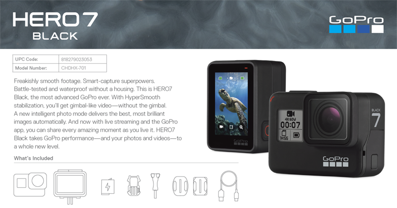 GoPro HERO7 Black Hands-on Review by Jeff Foster - ProVideo Coalition