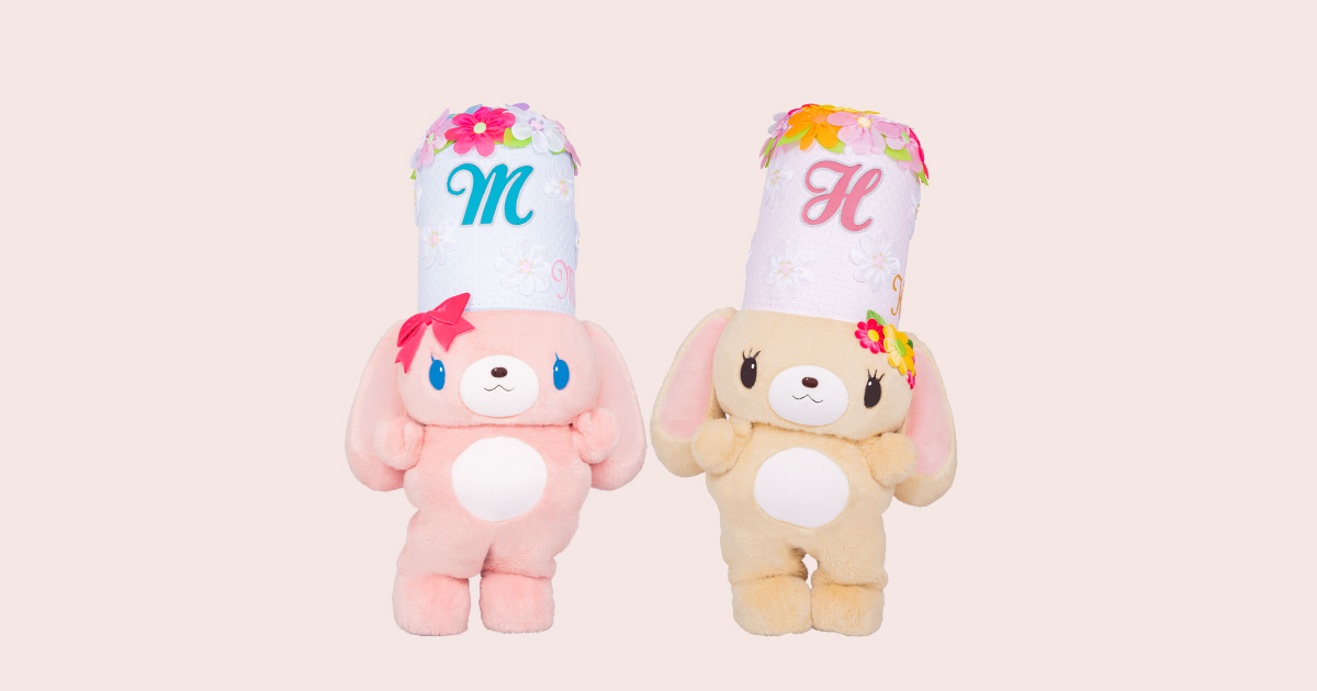 シュガーバニーズももうさぬいぐるみはなとなかよくサンリオ