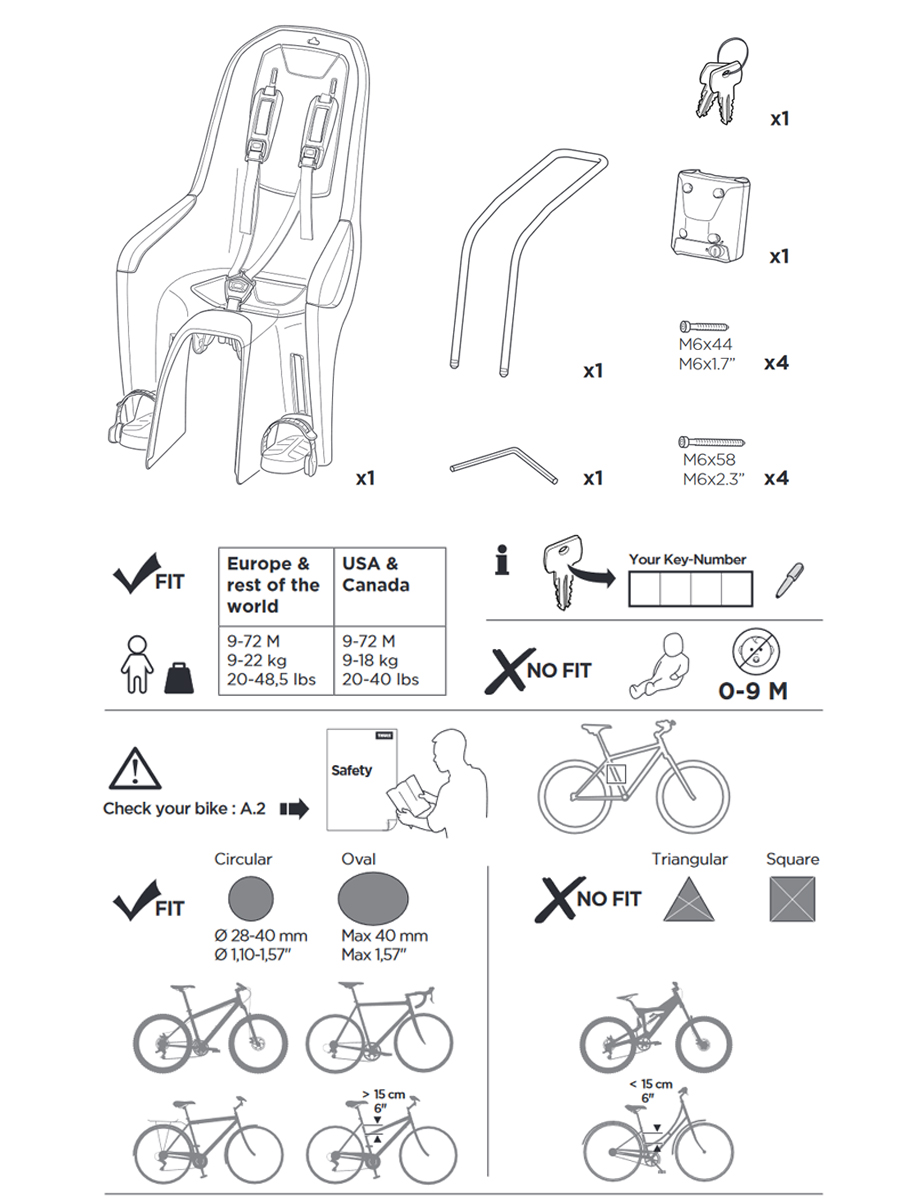 THULE（スーリー）RIDE ALONG LIGHT （ライドアロングライト）スポーツ