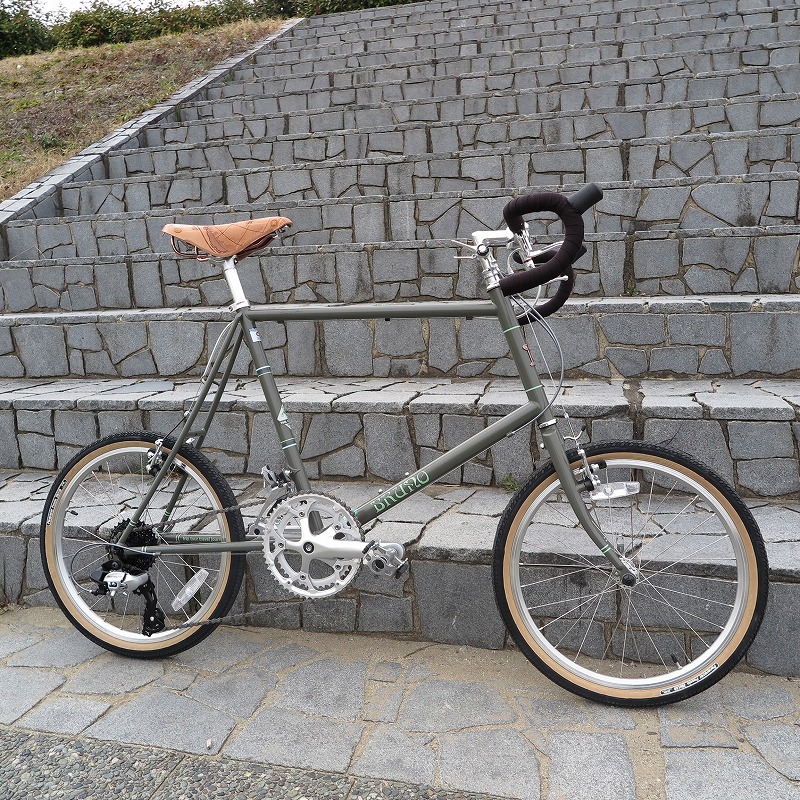 サイクリングにおすすめ！】ミニベ ロード ドロップハンドル BRUNO