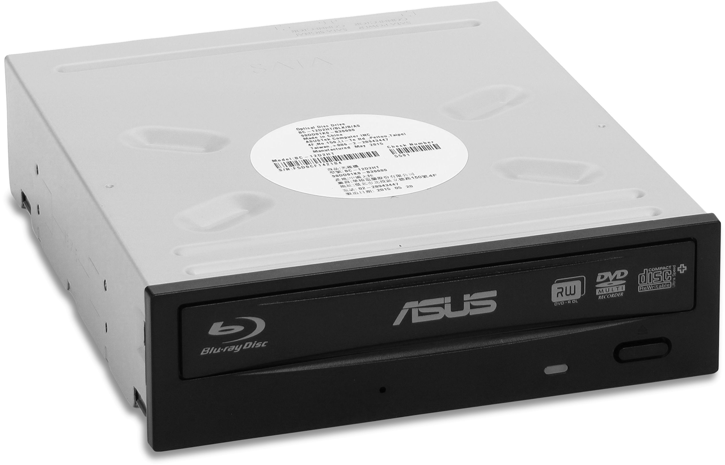 外付けハードディスク・ドライブ ASUS Blu-ray Combo Drive BC-12D2HT