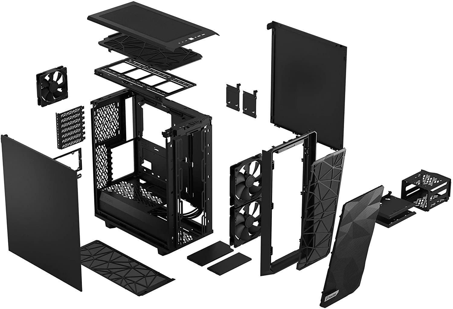 Meshify 2 Compact Black PC Case