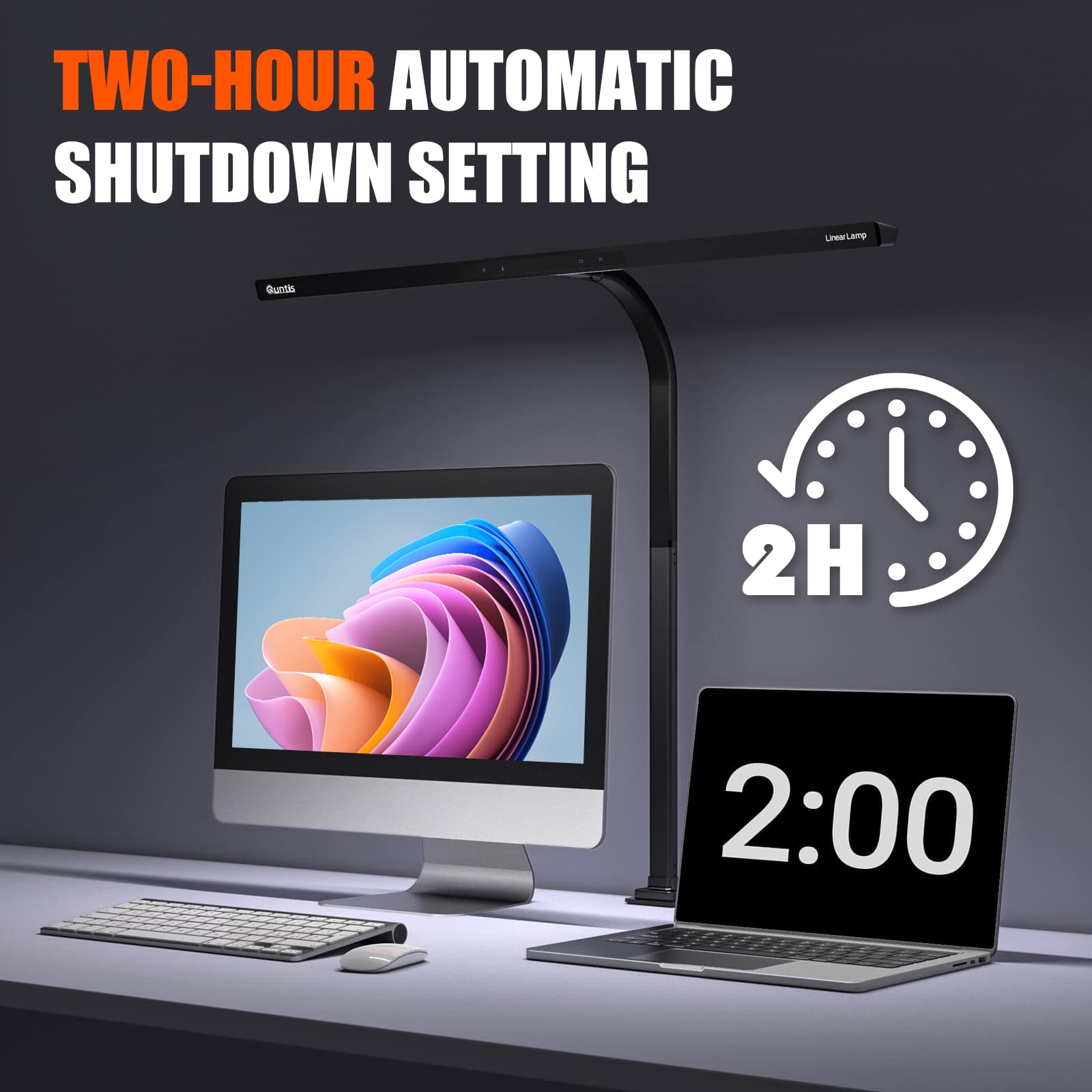 LED ScreenLinear Focus Series,Eye-Care Architect Clamp Desk Lights for