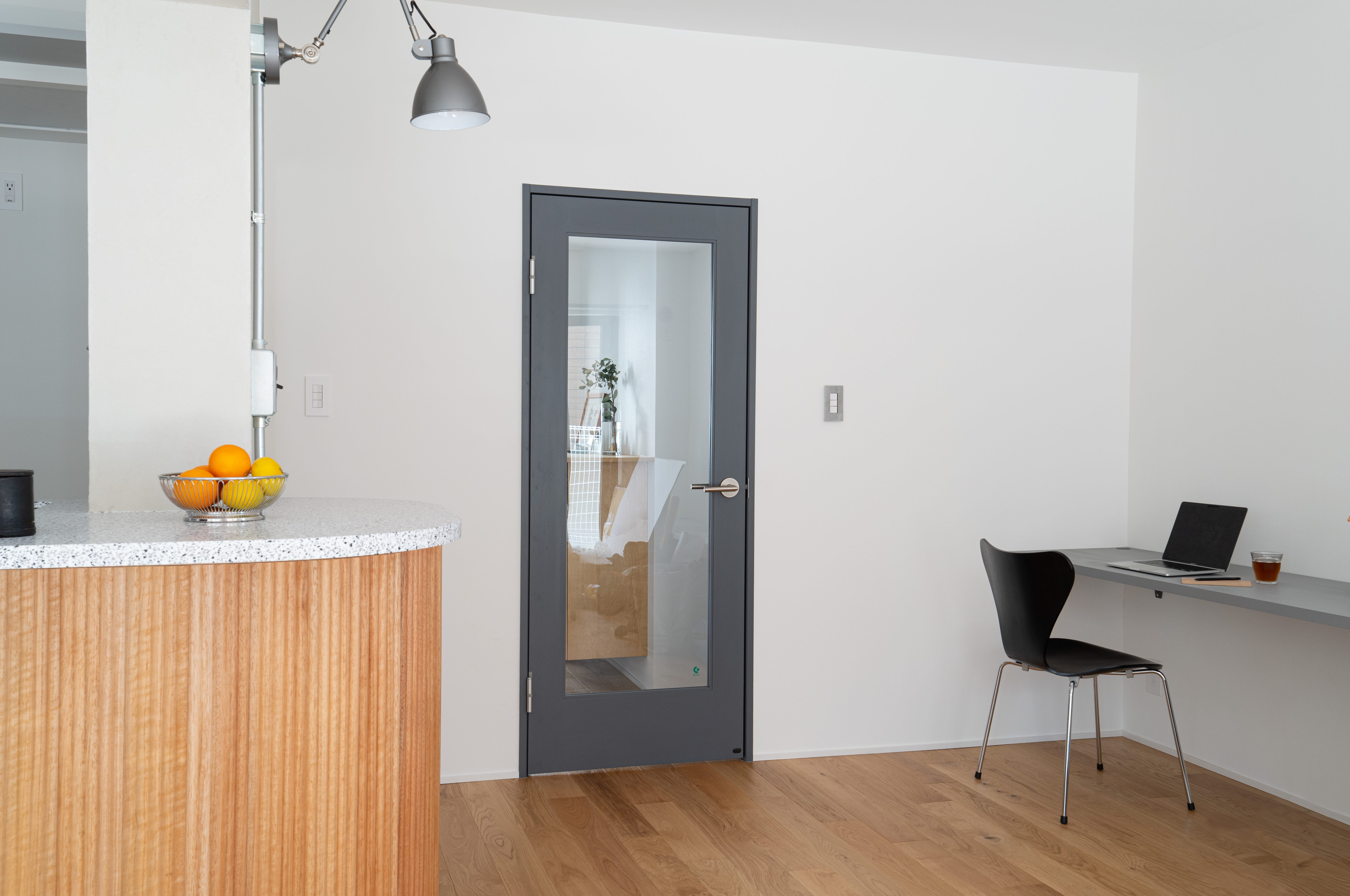 オーダー框ドア 枠なし 1パネルガラス | DW-DR017-03-G299 | ドア・扉