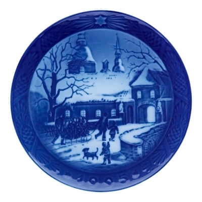 1907年 マッチ売りの少女 B＆Gイヤープレート 現在ロイヤル